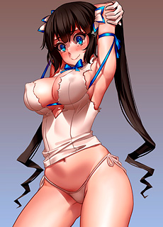 漫画巨胸MM捆绑双乳表情诱人